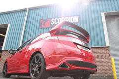 Scorpion Resonated Cat Back Exhaust System (OE Fitment Tip) - Honda Civic Type R FN2