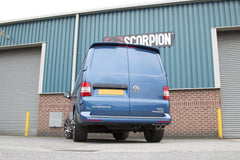 Scorpion Resonated Cat-DPF Back System (Monaco Twin Tip) - Volkswagen Transporter T5 2.5TDi (03-09) - T5 2.0 (10-15) - T5 & T6 2.0 BiTDi (15-ON) SWB-LWD 2WD