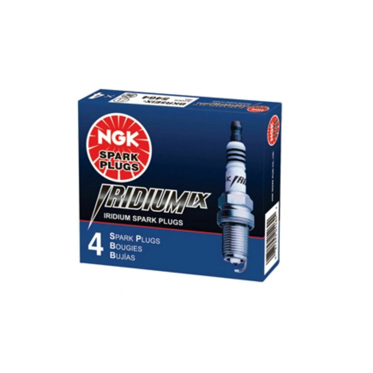 NGK Iridium IX Performance Spark Plug Set (LTR7IX11) Pregapped Ford Fiesta ST MK7 Rival