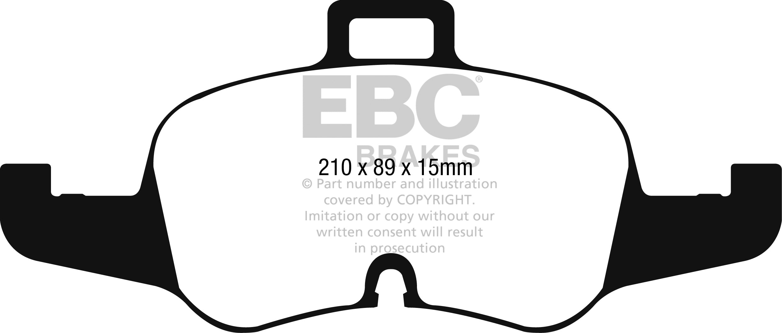 EBC Bluestuff Brake Pads (FRONT) - Audi TTS Quattro 8S
