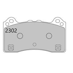 PBS ProComp Performance Brake Pads (FRONT) - Ford Focus RS MK3