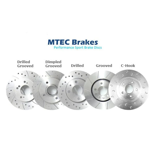 MTEC Performance 2 Piece Brake Discs (Front) - Mercedes A45 AMG W176