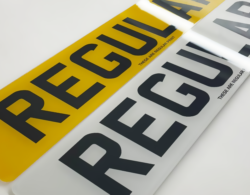 UK Number Plates - Build Your Plate