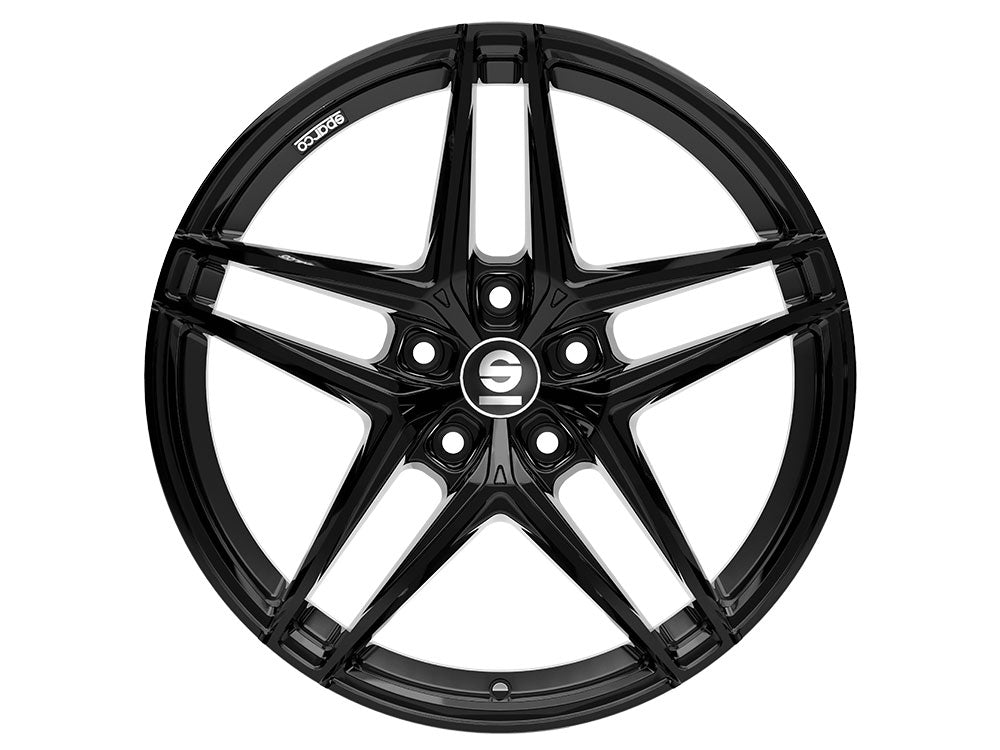 Sparco Record 5x114.3 19" 8.5J ET50 Gloss Black Alloy Wheel