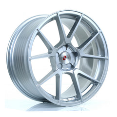 2FORGE ZF6 Custom PCD 19" 9.5J ET15-45 Crystal Silver Alloy Wheel