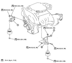 Vibra Technics Drift-Max™ Engine Mount - Nissan 350Z Z33
