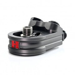 Hel Performance Thermostatic Oil Filter Sandwich Plate with Two 1/8th NPT Ports - Universal