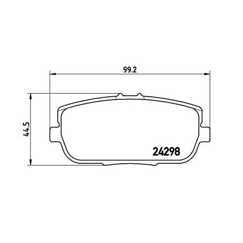 PBS Protrack Performance Brake Pads (REAR) - Mazda MX5 NC/ND