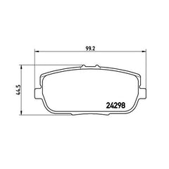 PBS Protrack Performance Brake Pads (REAR) - Mazda MX5 NC/ND