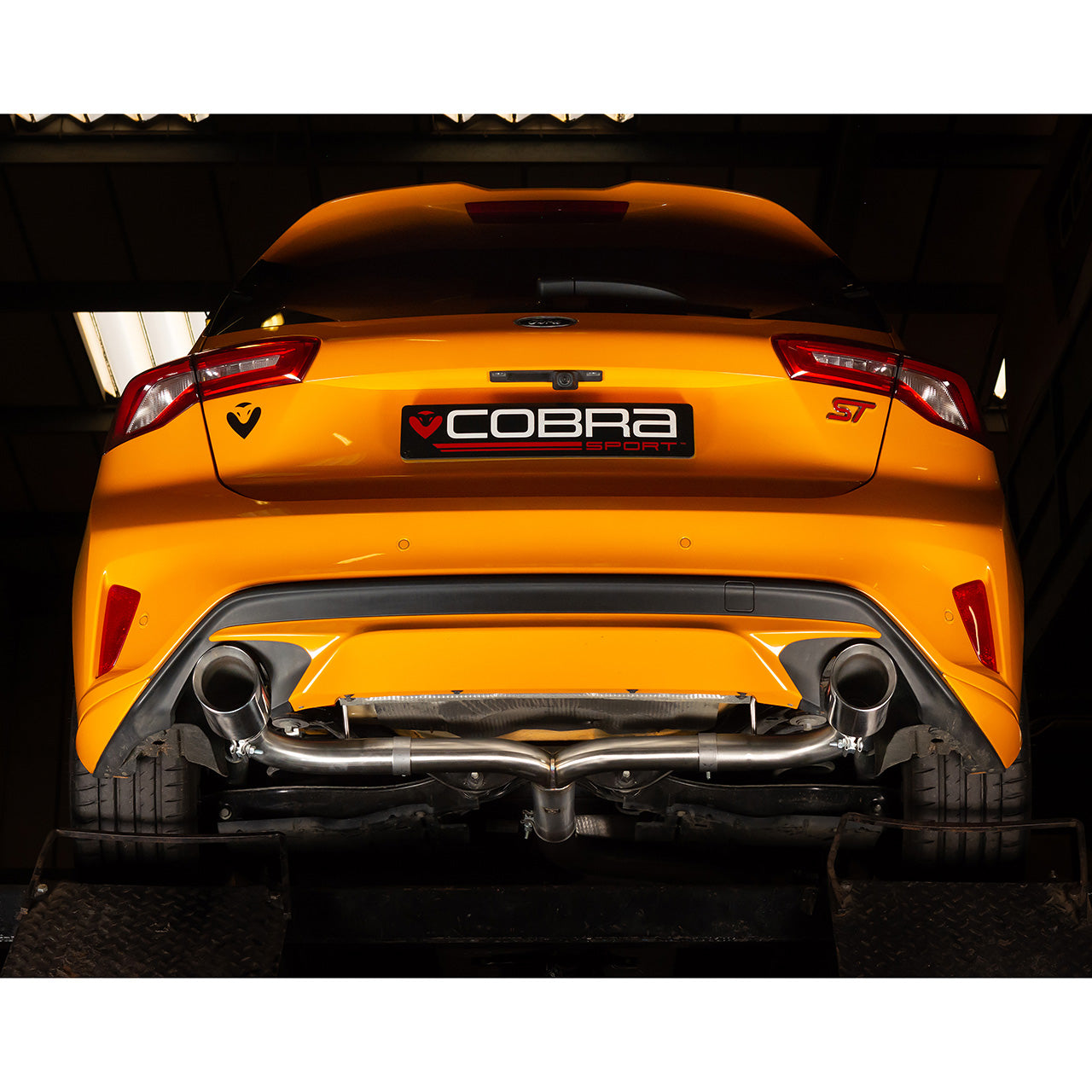 Cobra Sport Ford Focus ST (Mk4) Venom Box Delete Race Cat Back Performance Exhaust