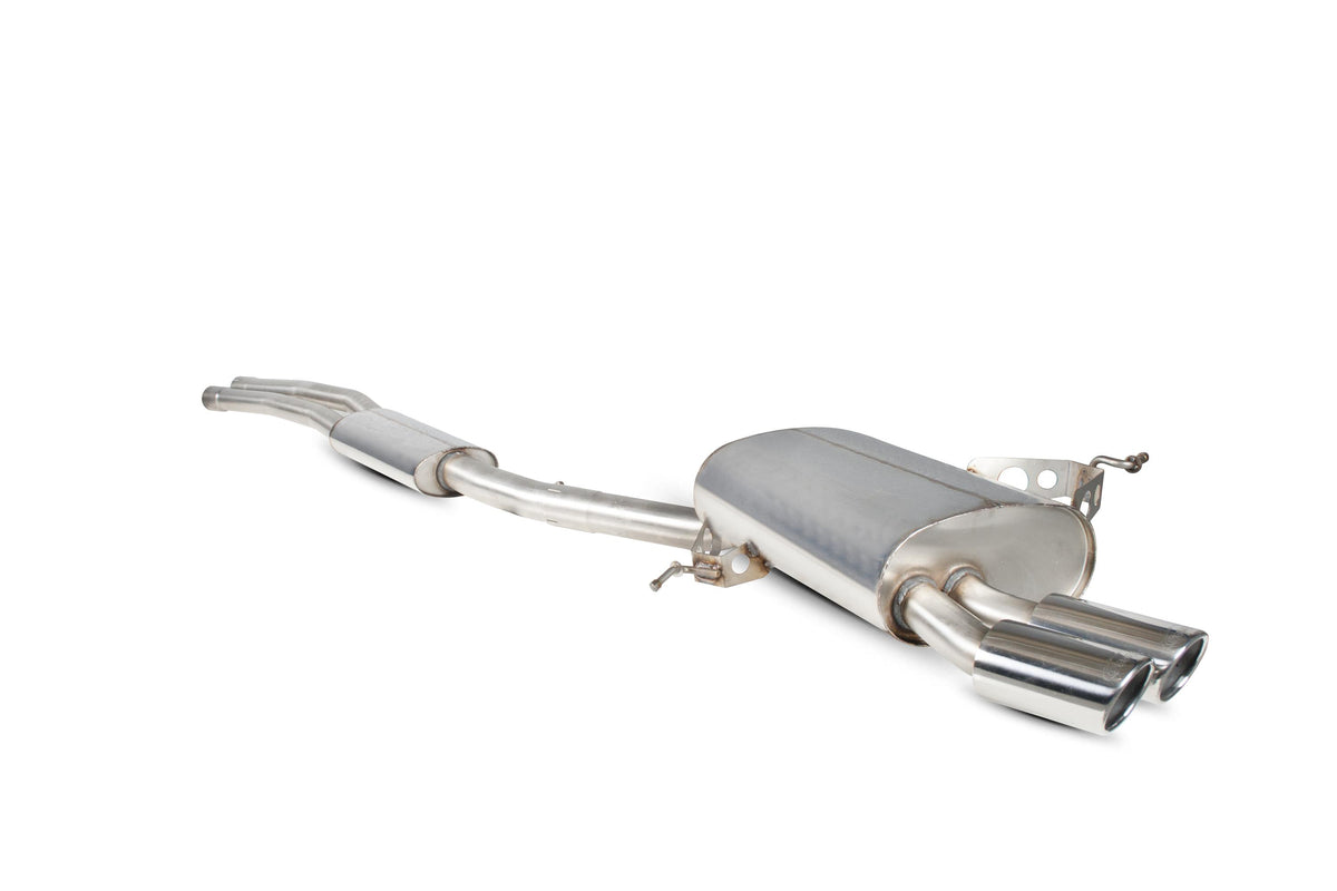Scorpion Cat Back Exhaust System (Monaco Tip) - BMW E90, E91, E92 325-328-330