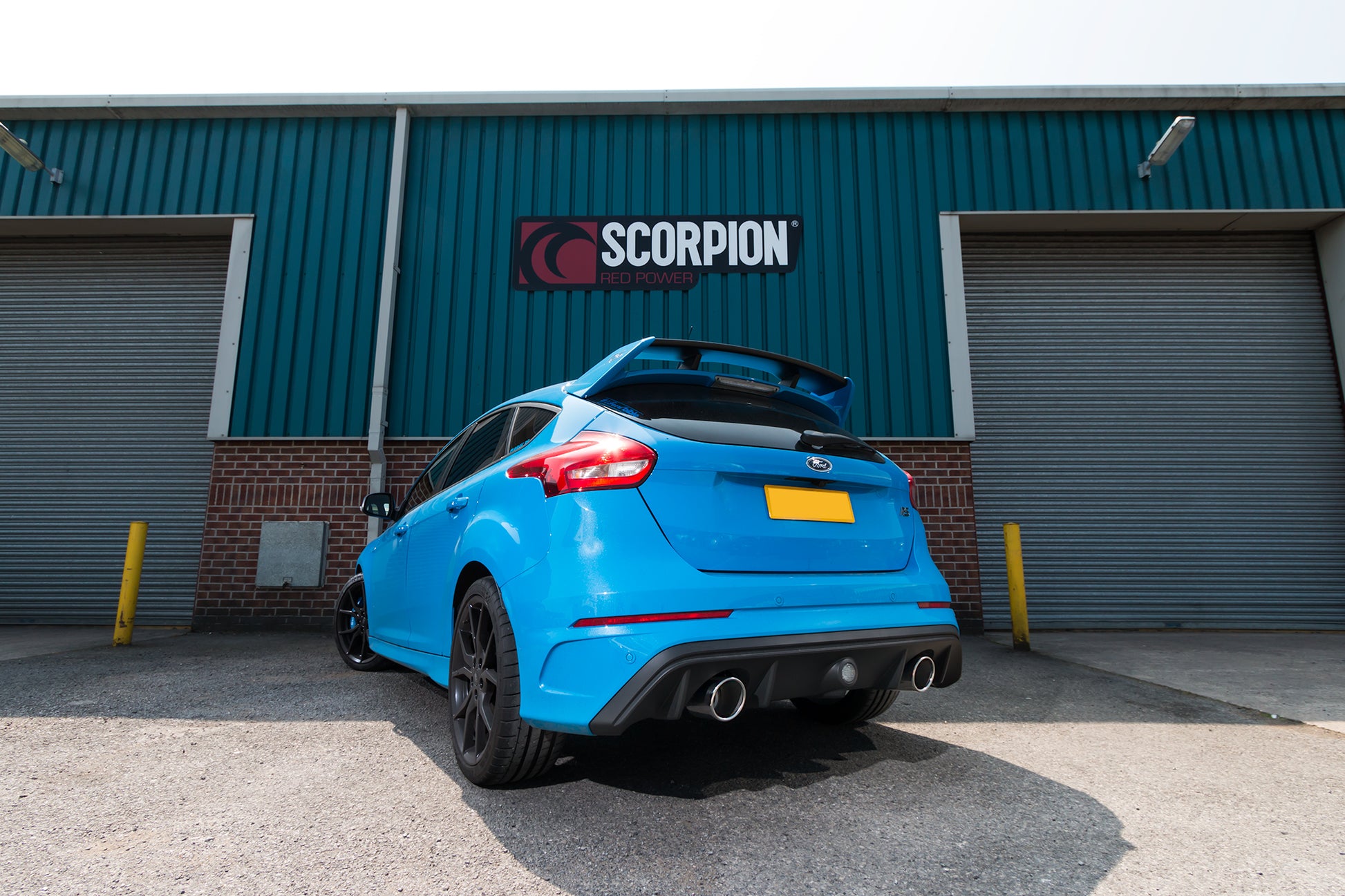Scorpion Cat Back Exhaust System (Valved - Indy Tip) - Ford Focus MK3 RS Non GPF Model Only