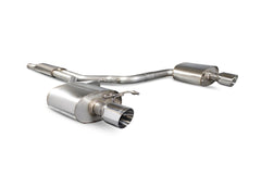 Scorpion Resonated Cat Back Exhaust System (Daytona Tip) - Ford Mustang 2.3T Non GPF Model Only