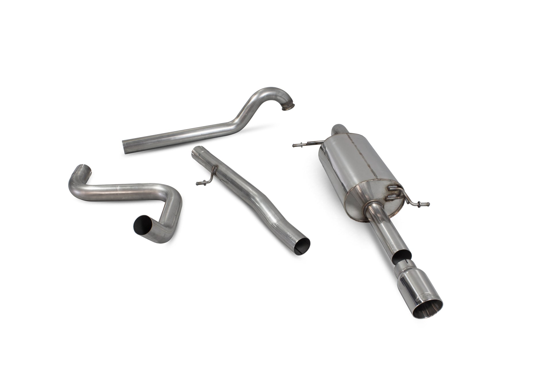 Scorpion Non-Resonated Cat Back Exhaust System (Daytona Tip) - Ford Fiesta ST-Line 1.0T Non GPF Model Only