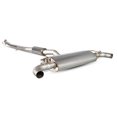 Scorpion Resonated Cat Back Exhaust System (Valved - OE Fitment Tip) - Mercedes-Benz CLA 45 AMG