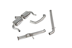 Scorpion Non-Resonated Cat Back Exhaust System (OE Fitment Tip) - Renault Clio MK4 RS 200 EDC - 220 Trophy