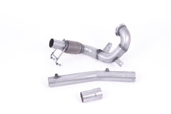 Milltek Large-bore Downpipe and De-cat Exhaust - Audi A1 40TFSI 5 Door 2.0 (200PS) with OPF/GPF 2019-2023
