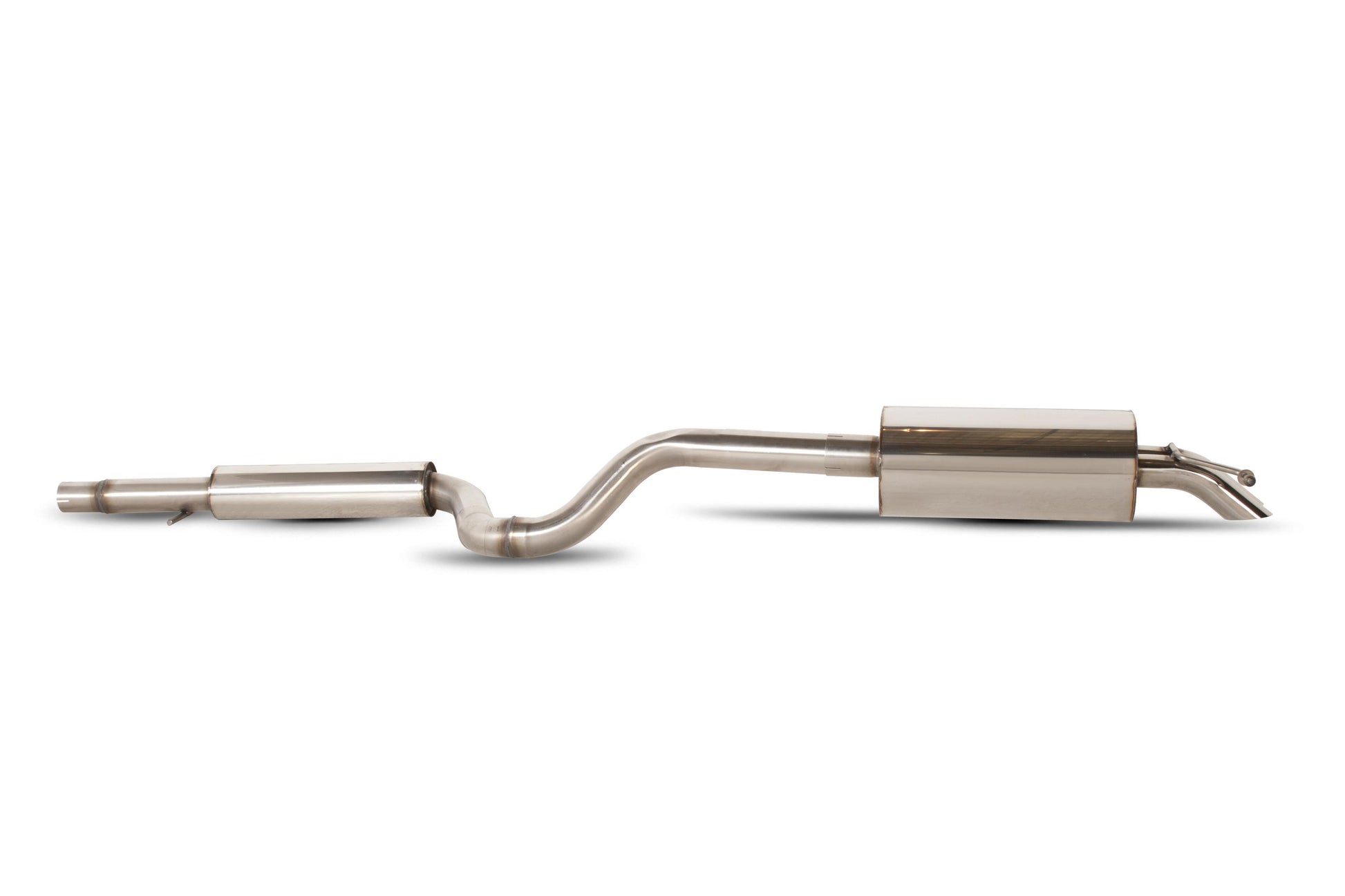 Scorpion Resonated Cat Back Exhaust System (Discrete Twin Tip) - Volkswagen Golf MK4 All excluding 2.3 V5 & 4WD models