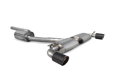 Scorpion Resonated Cat Back Exhaust System (Ascari Tip) - Volkswagen Scirocco R