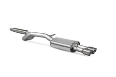 Scorpion Resonated Cat Back Exhaust System (Daytona Tip) - Volkswagen Polo GTI 1.8T 9n3