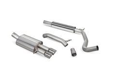 Scorpion Resonated Cat Back Exhaust System (Daytona Tip) - Volkswagen Polo GTI 1.8T 9n3