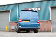 Scorpion Non-Resonated Cat-DPF Back System (Monaco Twin Tip) - Volkswagen Transporter T5 2.5TDi (03-09) - T5 2.0 (10-15) - T5 & T6 2.0 BiTDi (15-ON) SWB-LWD 2WD
