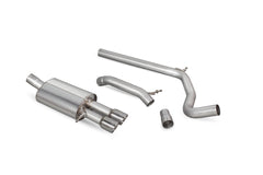 Scorpion Non-Resonated Cat Back Exhaust System (Daytona Tip) - Volkswagen Polo GTI 1.8T 9n3