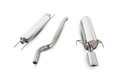 Scorpion Resonated Cat Back Exhaust System (Evo Tip In Valance) - Vauxhall Astra MK5 Hatch-Sporthatch