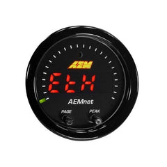 AEM X-Series AEMnet CAN Bus 52mm Electrical Digital Gauge