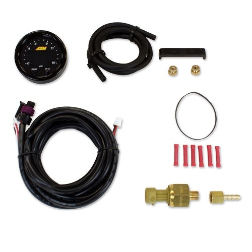AEM X-Series Boost/Turbo Pressure 52mm Electrical Digital Gauge (0-15PSI) Kit