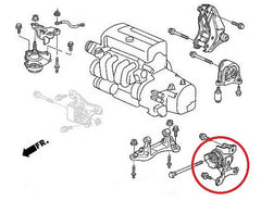 Vibra Technics Road Transmission Mount (manual transmission) - Honda Civic Type R EP3/Integra Type R DC5