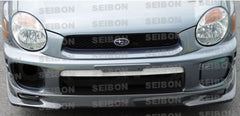 SEIBON GD-STYLE CARBON FIBRE FRONT LIP - 2002-2003 SUBARU IMPREZA - WRX