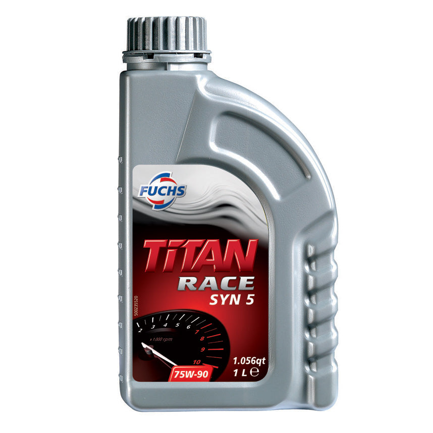Fuchs Titan Race Syn 5 75w90 Fully Synthetic Performance Gearbox Oil