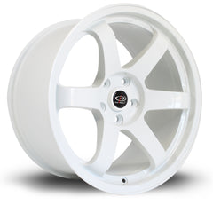 Rota Grid 5x120 18" 9.5J ET35 White Alloy Wheel