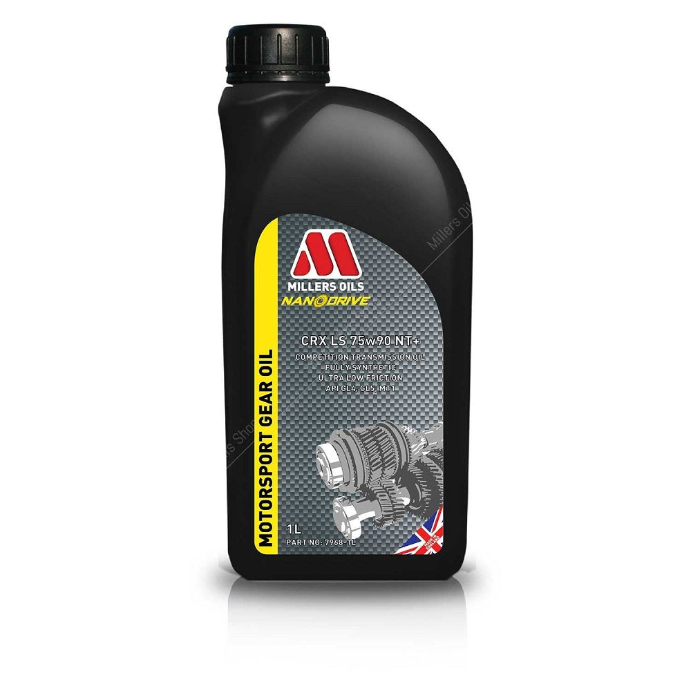 Millers Oils Nanodrive CRX LS 75w90 Fully Synthetic Performance Gearbox Oil