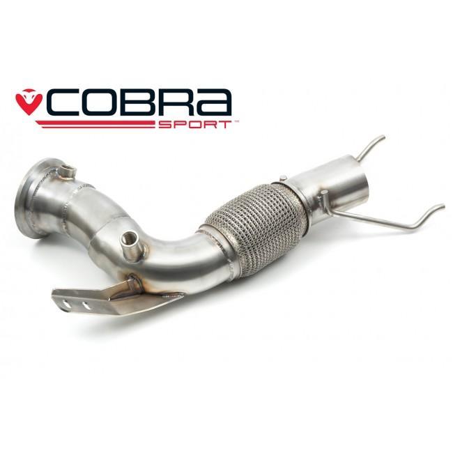 Cobra Sport Mini (Mk3) JCW (F56 LCI) Facelift Sports Cat / De-Cat Downpipe Performance Exhaust