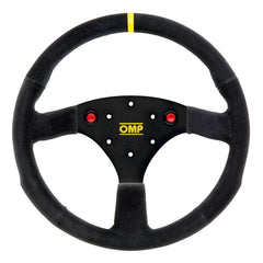 OMP 320 ALU S/SP Flat Steering Wheel - 320mm