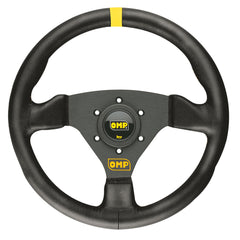 OMP Trecento Scamosciato Flat Steering Wheel - 300mm