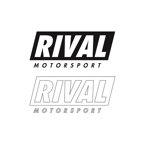 Rival Motorsport Small Logo Sticker (150mmx70mm)