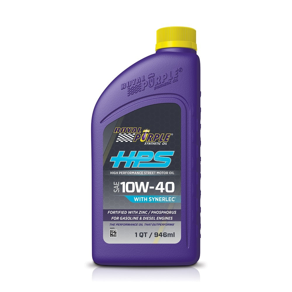 Royal Purple HPS 10w40 Fully Synthetic Performance Engine Oil