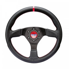 Sparco R383 Champion Flat Steering Wheel - 330mm