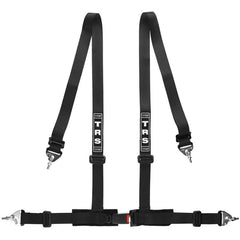 TRS Clubman 4 Point Clip In Harness (ECE Approved) - Black