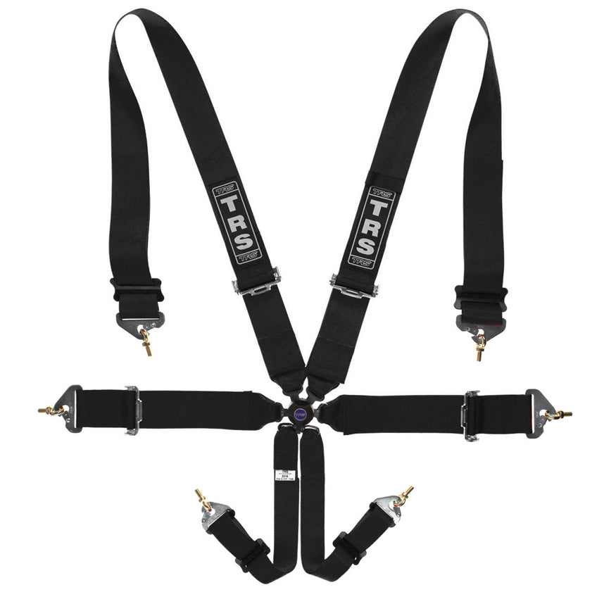 TRS Magnum 6 Point Clip In Harness (FIA Approved)