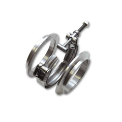 Vibrant Performance Quick Release V-Band Clamp With Weld-on Stainless Steel Flanges